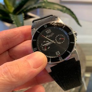 😃 Used men Kenneth Cole New York watch black